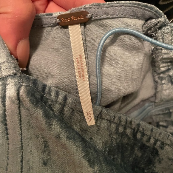 free people velvet mini dress - Picture 7 of 7